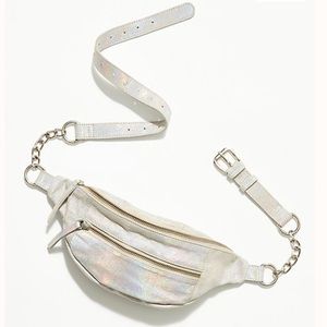 Free People Riley Chain Belt Bag NWOT